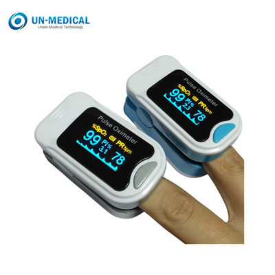Oxymètre non envahissant à la maison/d'hôpital doigt d'agrafe d'impulsion avec la couleur OLED